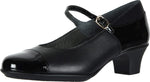 SAS Womens Isabel Black/Black Patent 10.5 W - Wide (C)