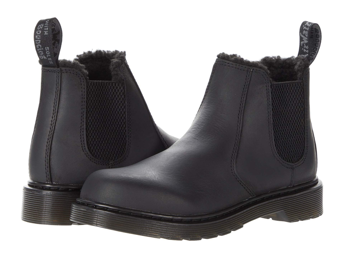 Dr. Martens Kid's Collection 2976 Leonore Mono (Toddler) Black Republic Wp 6 UK (US 7 Toddler) M