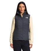 THE NORTH FACE Women's Mossbud Insulated Reversible Vest, Vanadis Grey, XX-Large