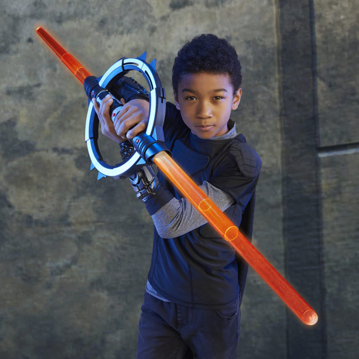 STAR WARS Lightsaber Forge Inquisitor Masterworks Set Double-Bladed Electronic Lightsaber, Customizable Roleplay Toy for Kids Ages 4 and Up