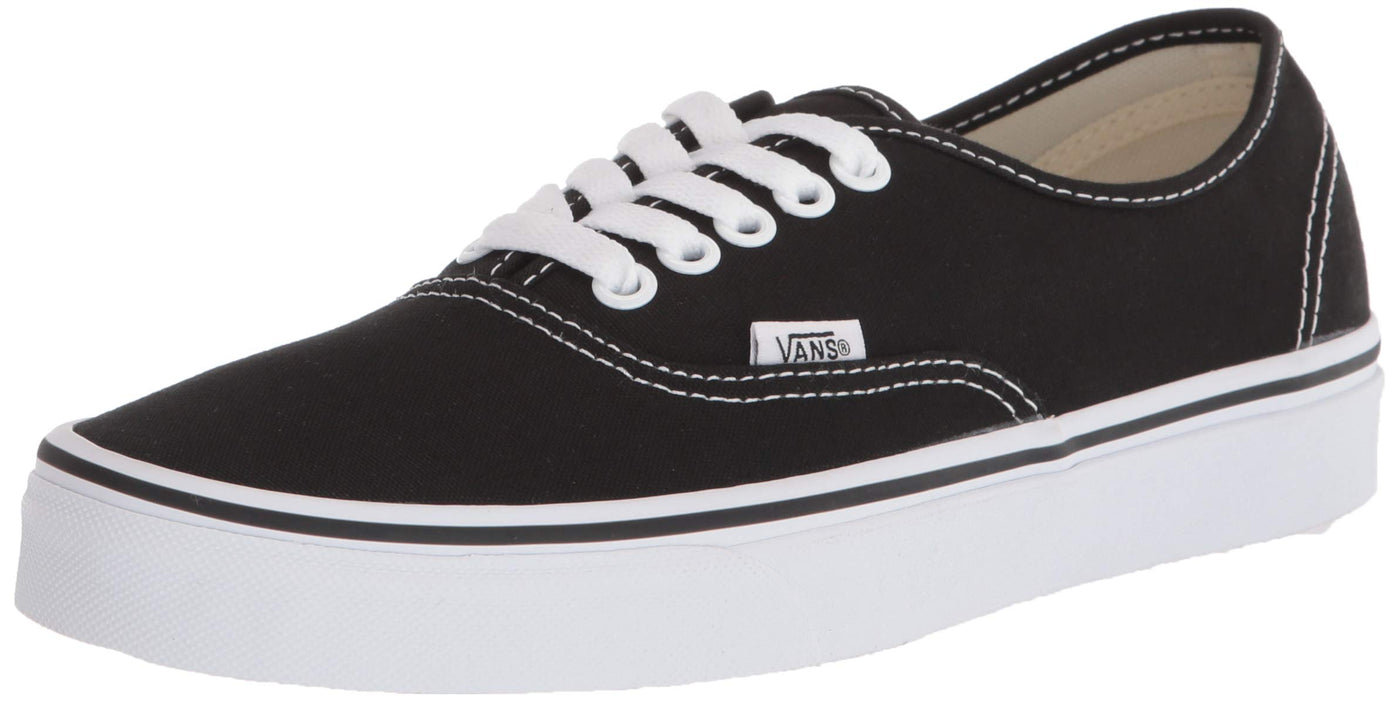 Vans Authentic, Black/White, Size 12