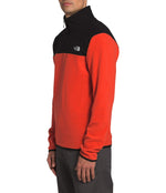 The North Face Men's TKA Glacier Quarter Zip Large Flare/TNF Black