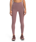 THE NORTH FACE Women's Motivation High Rise Pocket 7/8 Tight, Twilight Mauve, Medium Regular