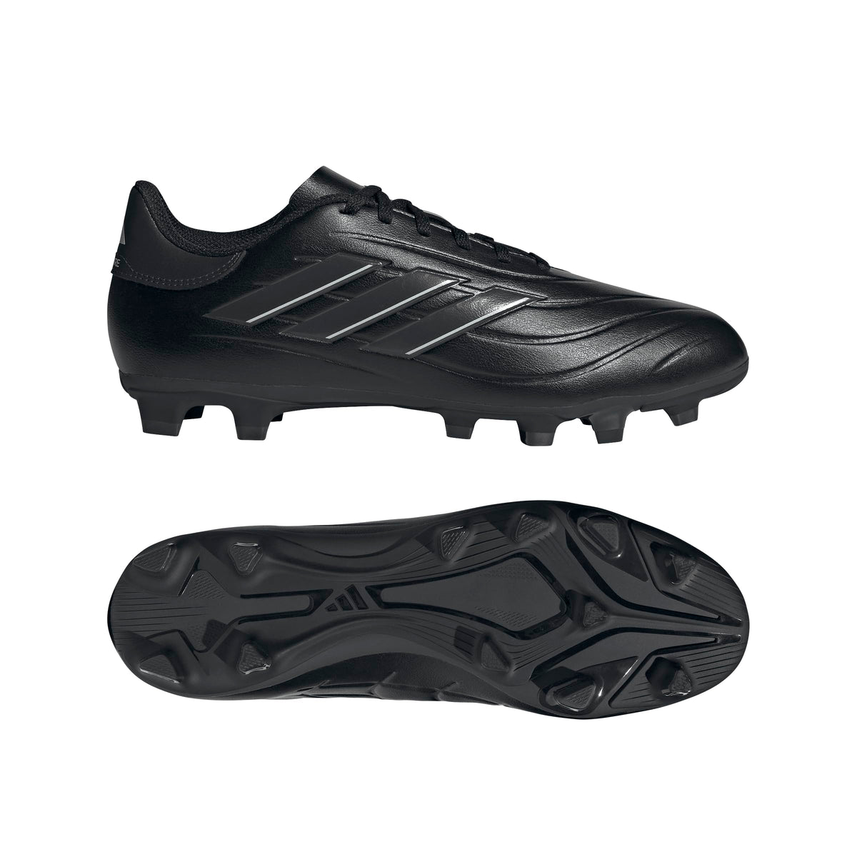 adidas Copa Pure II Club Firm Ground Black/Carbon/Grey Men's 11.5 Medium