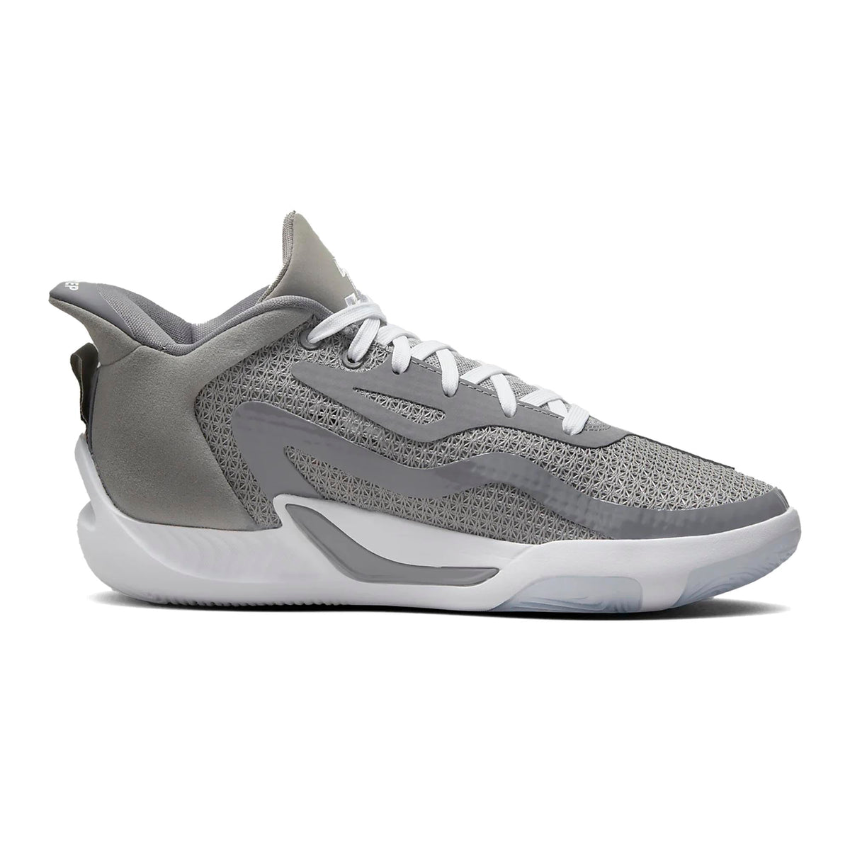 Nike Boys Jordan Tatum 1 (Big Kid) (Medium Grey/White/Gunsmoke, US Footwear Size System, Big Kid, Men, Numeric, Medium, 6.5)