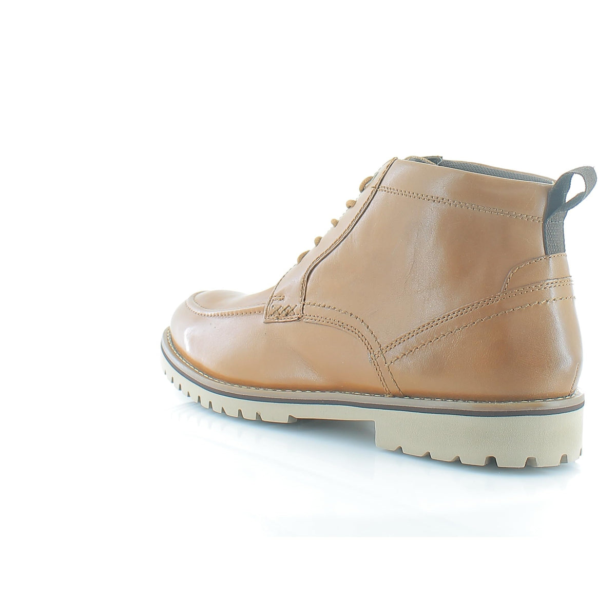 Rockport mens Mitchell Moc Ankle Boot, Tan, 12 Wide US