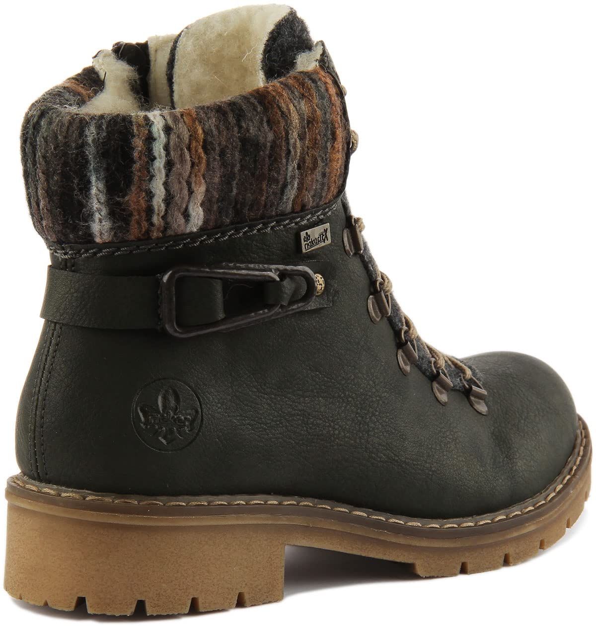 Rieker Women's Sabrina 31 Green Ankle Boot 8.5 M US