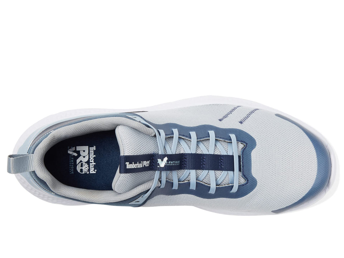 Timberland PRO® Setra Composite Safety Toe Shoes for Men – Cement Construction – Round Toe Silhouette Grey/Navy 7 E - Wide