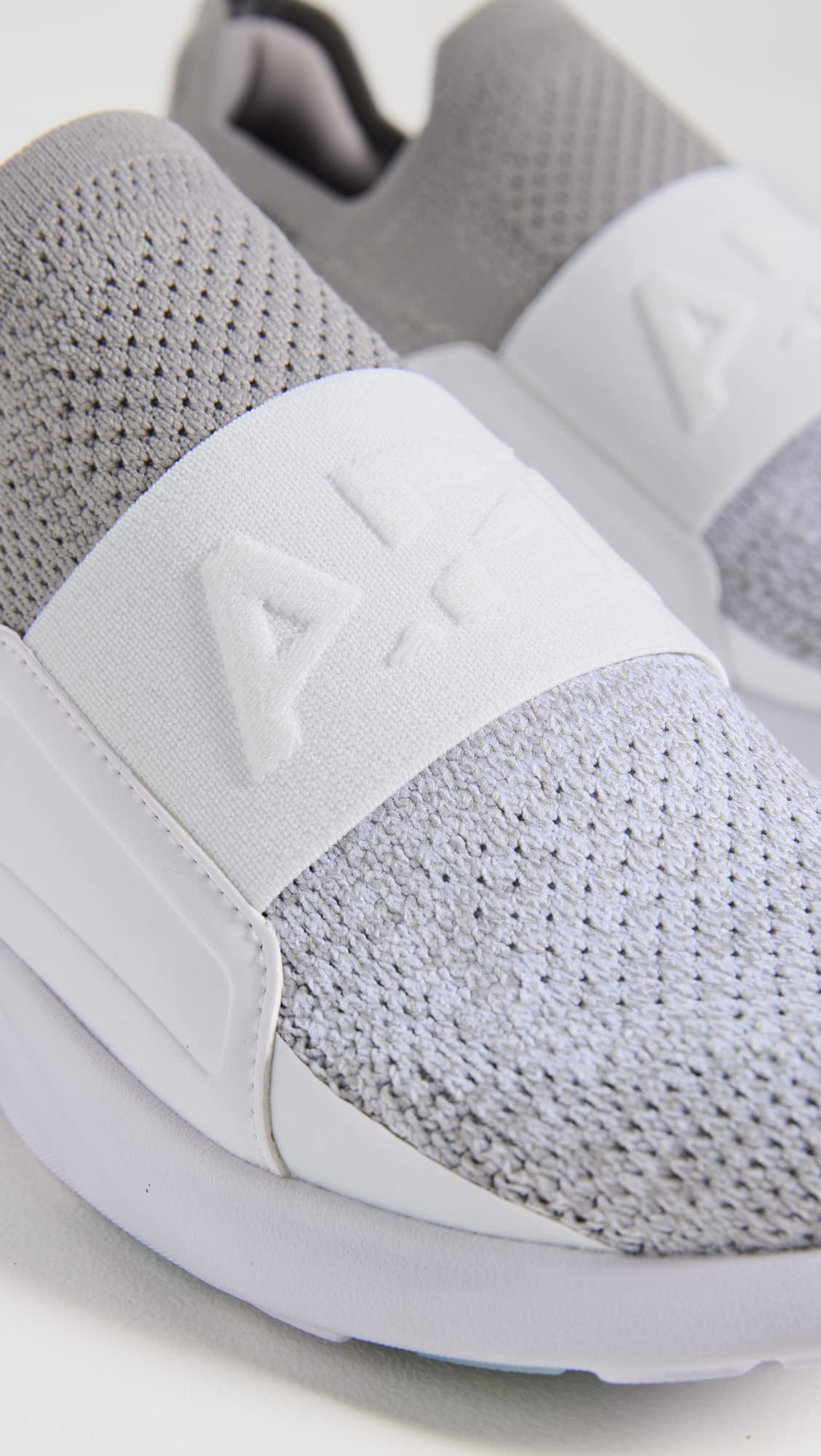 APL Women's Techloom Bliss Sneaker, Cement/White/Melange, 8 Medium US