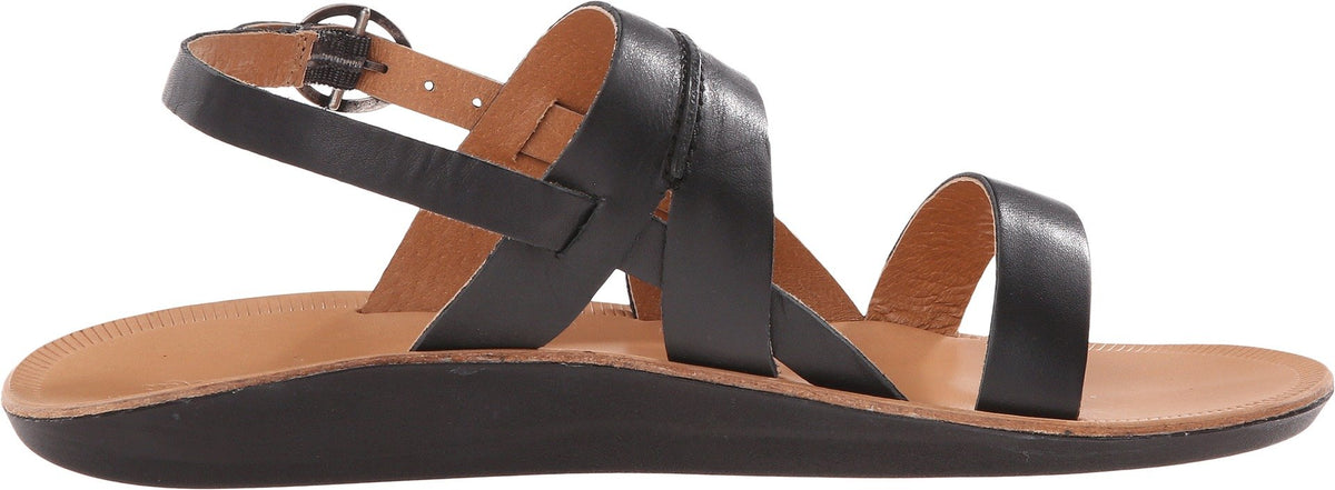 OLUKAI Leoa Sandal - Women's Black/Black 6