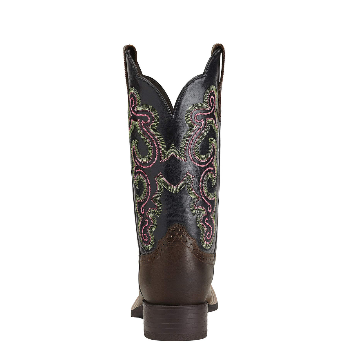 ARIAT BMVY9 Womens Quickdraw Western Boot Tack Room Chocolate 8 Wide