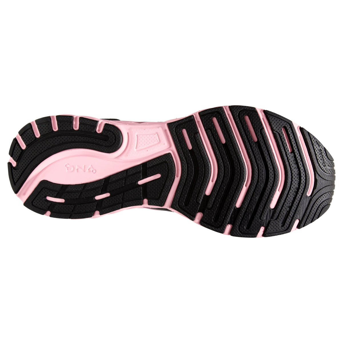 Brooks Women’s Anthem 6 Neutral Running Shoe - Blackened Pearl/Pink/Rose - 10 Medium