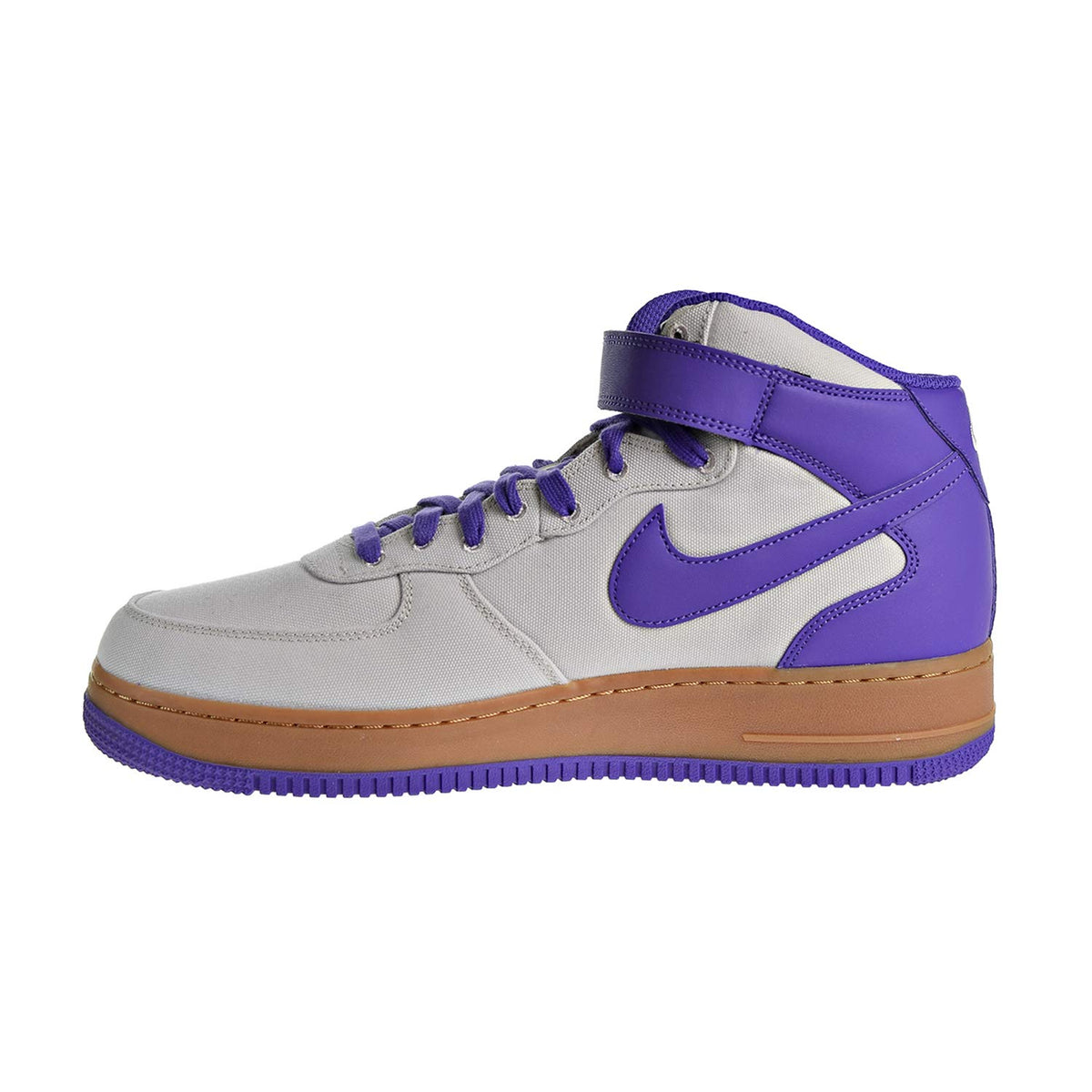 Nike Air Force 1 Mid '07 TXT Men's Shoes Light Bone/Dark Iris aj9514-003 (11 D(M) US)
