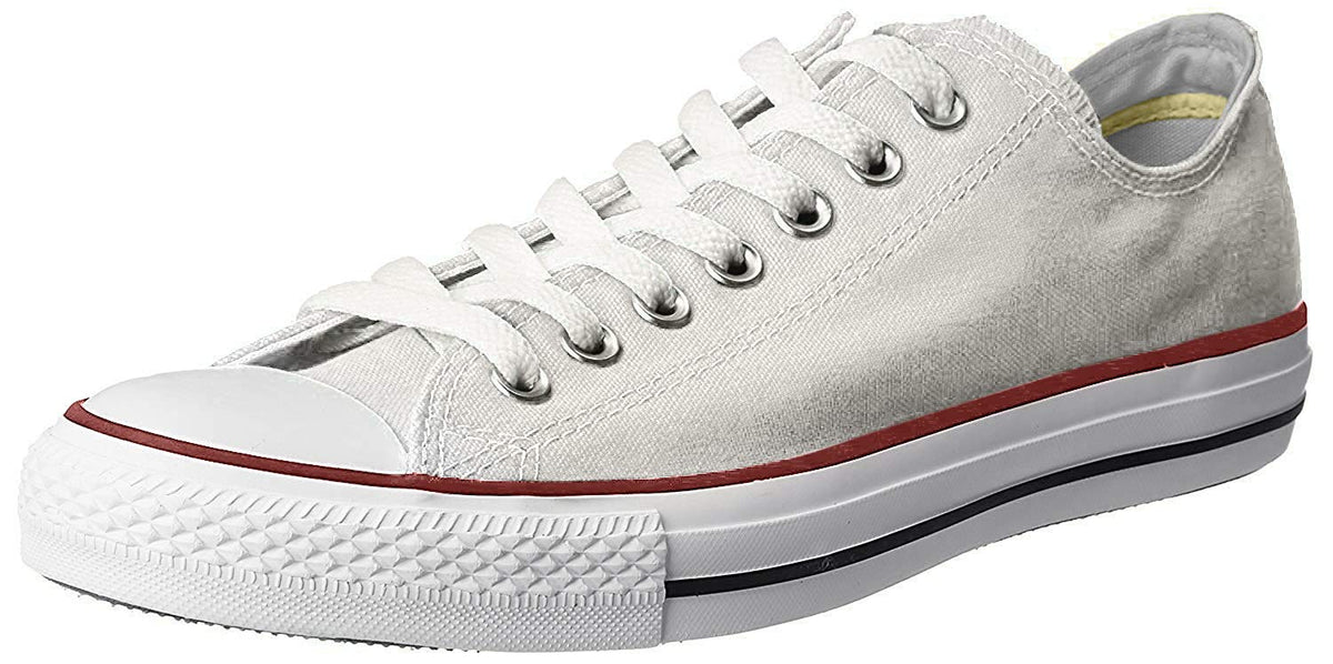 Converse Unisex Chuck Taylor All Star Ox Basketball Shoe (8.5 B(M) US Women / 6.5 D(M) US Men, Optical White)