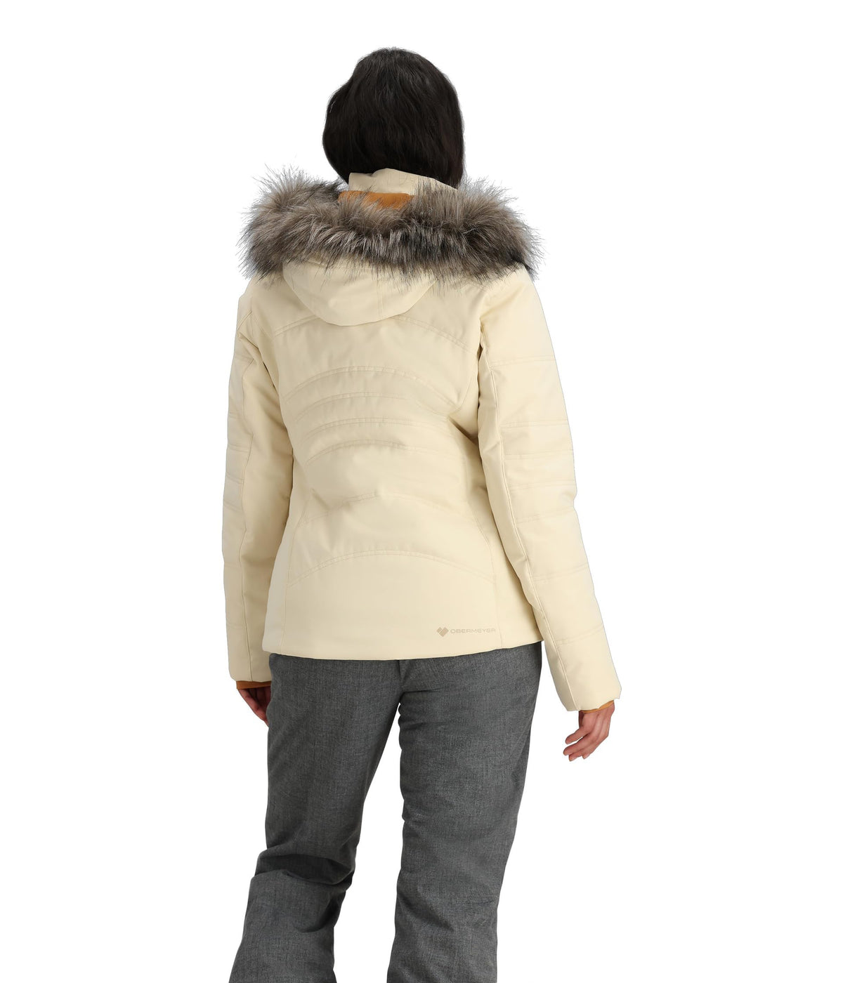 Obermeyer Tuscany Elite Jacket for Women - Nylon Blend - Full-motion Articulation - Interior Electronic Pocket Sandbar 10 One Size