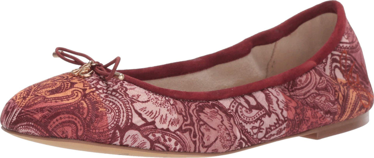 Sam Edelman Felicia Spiced Multi Badlands Patchwork Paisley Fabric 7.5 W
