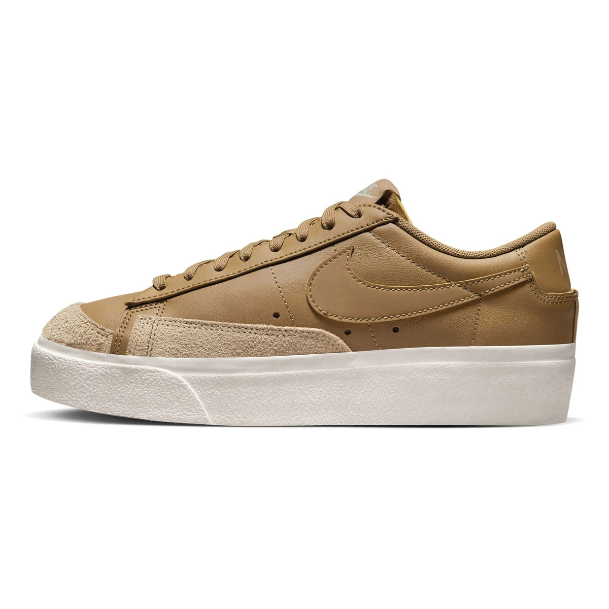 Nike Blazer Low 77 Platform Dk Driftwood/Hemp Womens Size 10