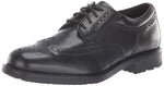 Rockport Men's Essential Details Water Proof Wing Tip Oxford,Black,9.5 W US