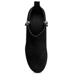 Aerosoles Women's Stewart Ankle Boot, Black, 9 Wide