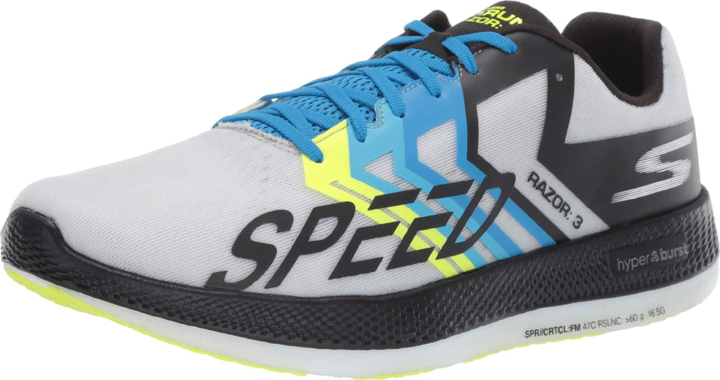 Skechers Go Run Razor 3 Black/Green 8 D (M)