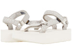 Teva Women's Flatform Universal, Dorinda Light Multi, 5