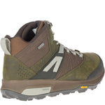 Merrell mens Zion Mid Waterproof Hiking Boot, Dark Olive, 7 M US