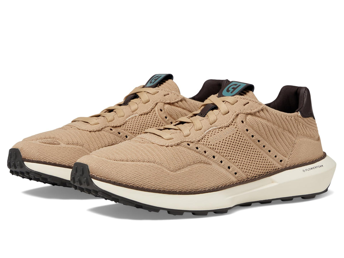 Cole Haan Men's Grandpro Ashland Stitchlite Sneaker, Sesame/Dark Chocolate/Ivory, 12 Wide