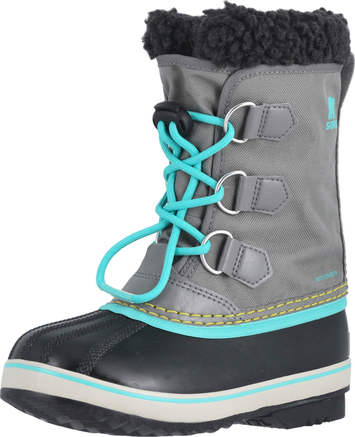 Sorel girls Yoot Pac Nylon (Little Kid/Big Kid) 3 Little Kid Quarry/Dolphin 1