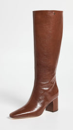 Tory Burch Women's Banana Tall Boots 55mm, Coco Brown, 7.5 Medium US