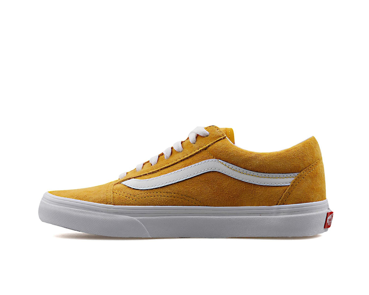 Vans Mens Old Skool Pig Suede Mango Mojito White Size 4