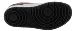 Nike Boy's Court Borough Low 2 (Little Kid) White/University Red/Black 12 Little Kid M