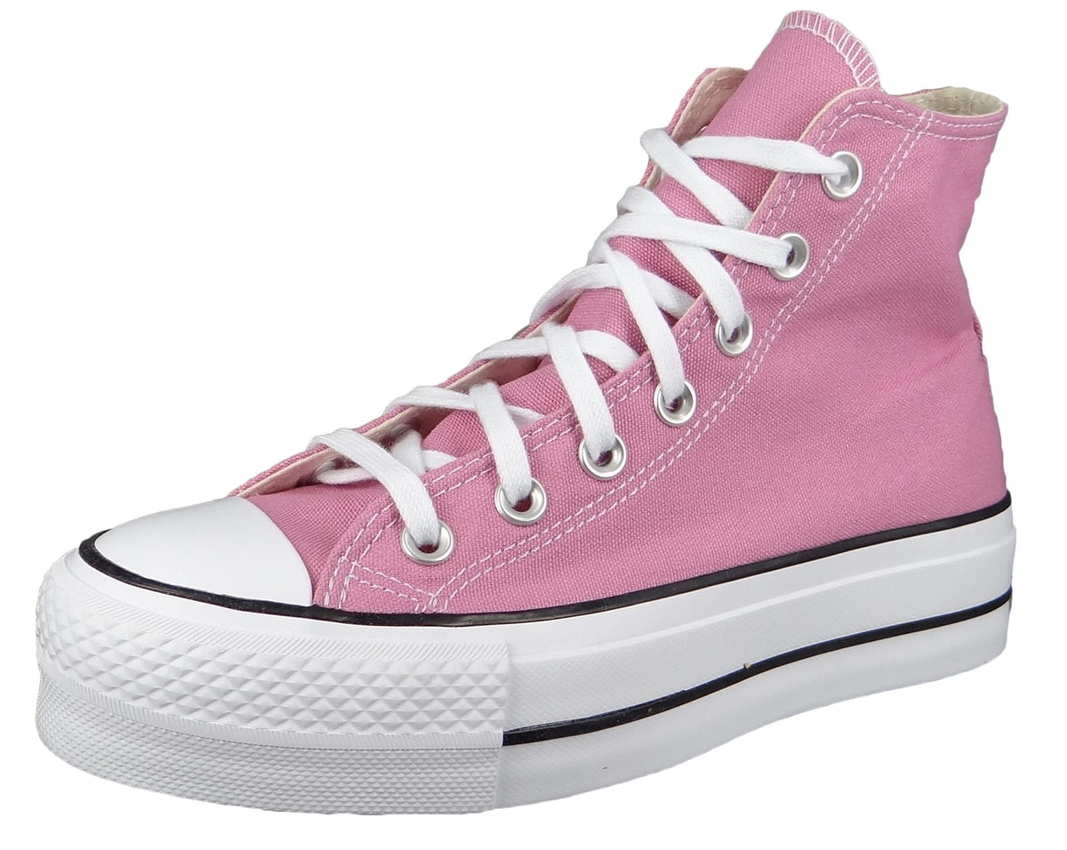 Converse Women's Stylish, Magic Flamingo Black White, 7.5