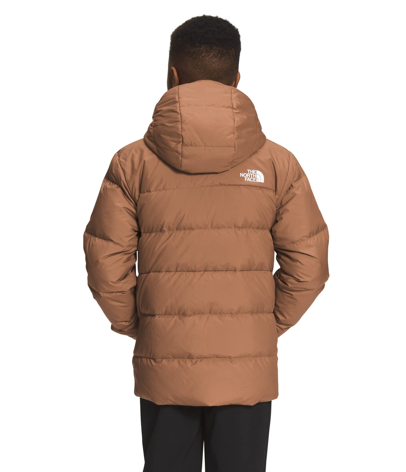 THE NORTH FACE Boys' North Down Fleece-Lined Parka, Toasted Brown, X-Small