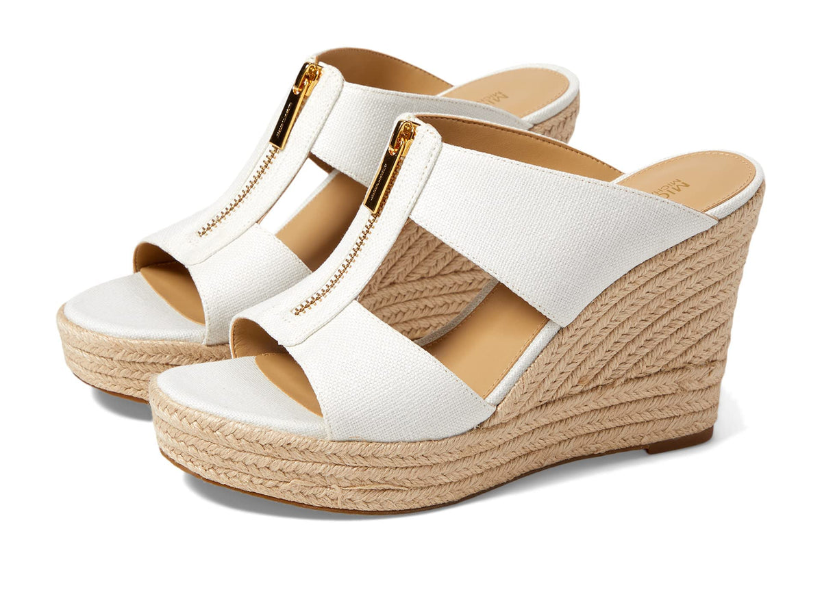 Michael Kors Bradley Mule Optic White 7.5 M