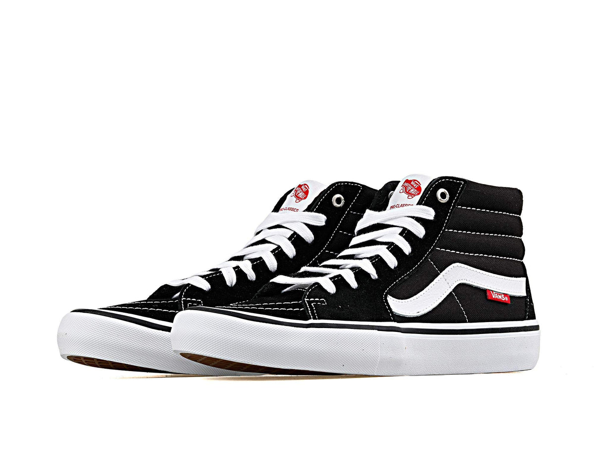 Vans Men's Old Skool(Tm) Core Classics (8 B(M) US Women / 6.5 D(M) US Men, SK8-HI TOP (Black.White))