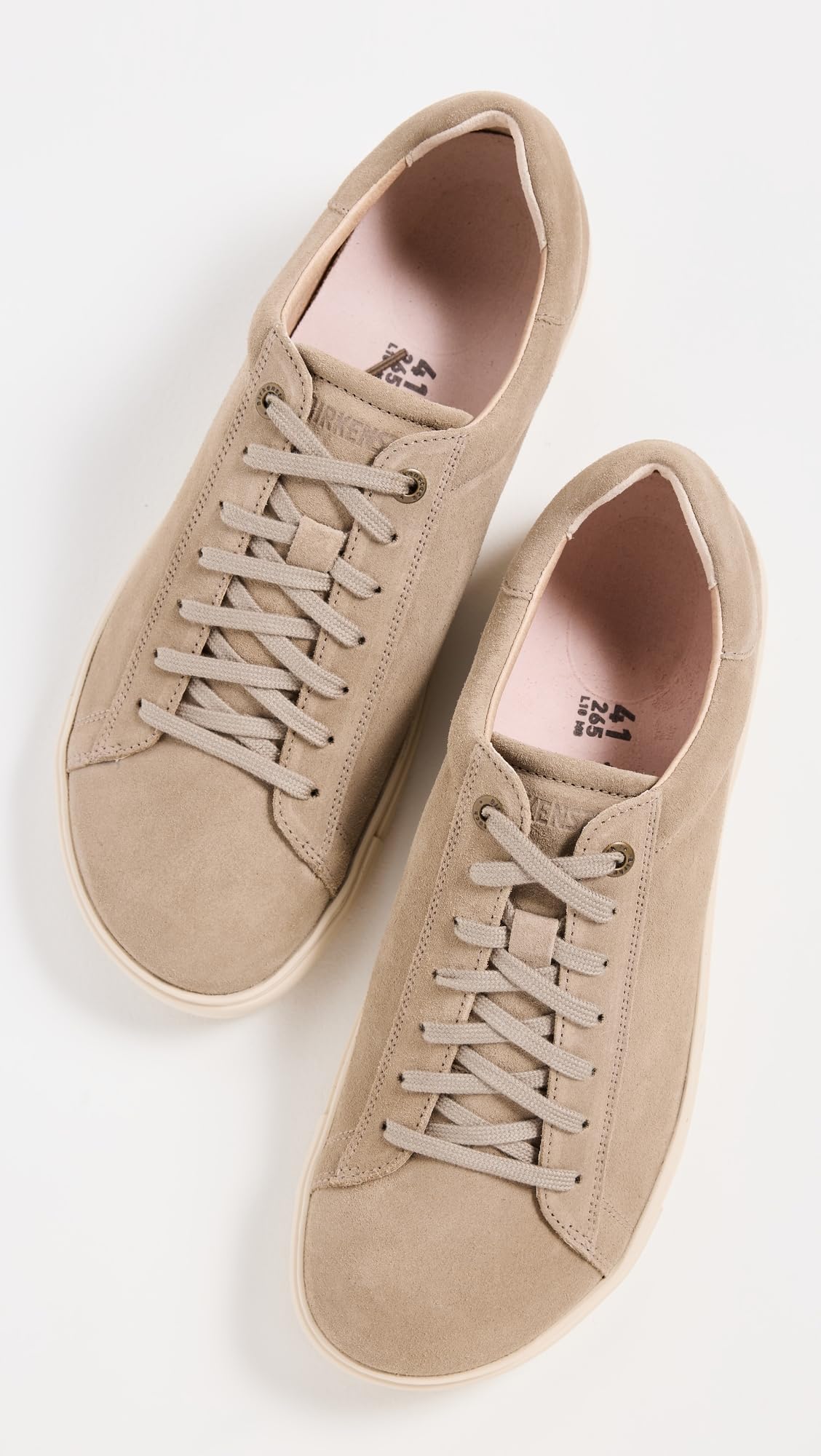 Birkenstock Men's Bend Suede Sneakers, Taupe, Tan, 11 Medium US