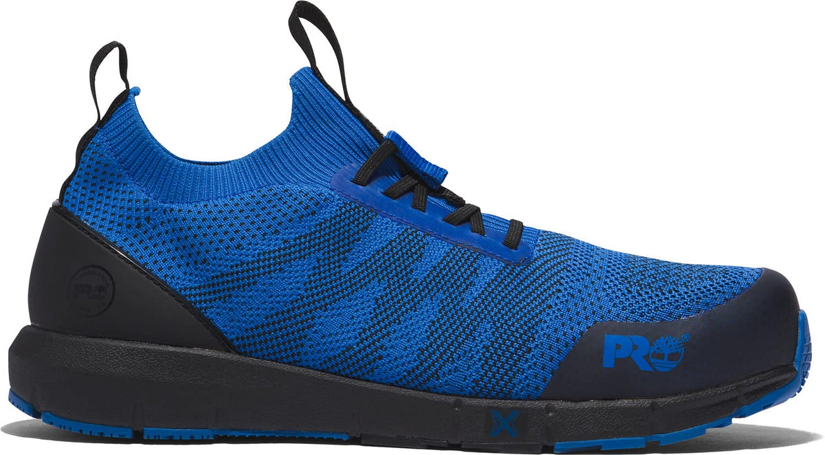 Timberland PRO Radius Knit, Men's, Blue, Comp Toe, EH, Slip On, Work Shoe (8.0 W)