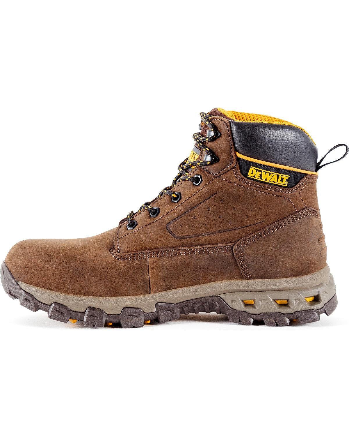 DEWALT Men's Halogen Steel Toe Boots, Palm Crazy Horse, 7 Wide