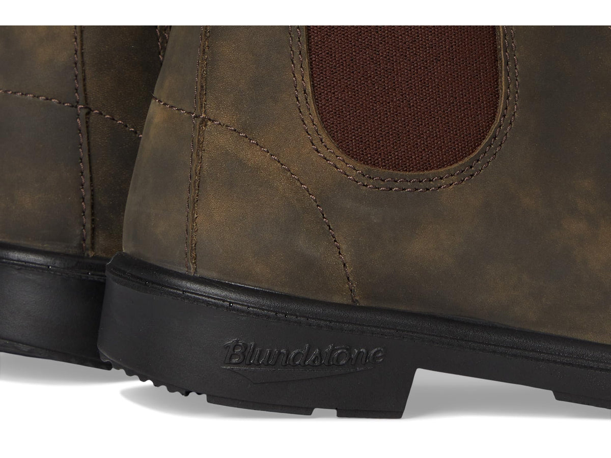Blundstone Unisex Kid Chelsea Boot(Little Kid), Rustic Brown, 1 Medium