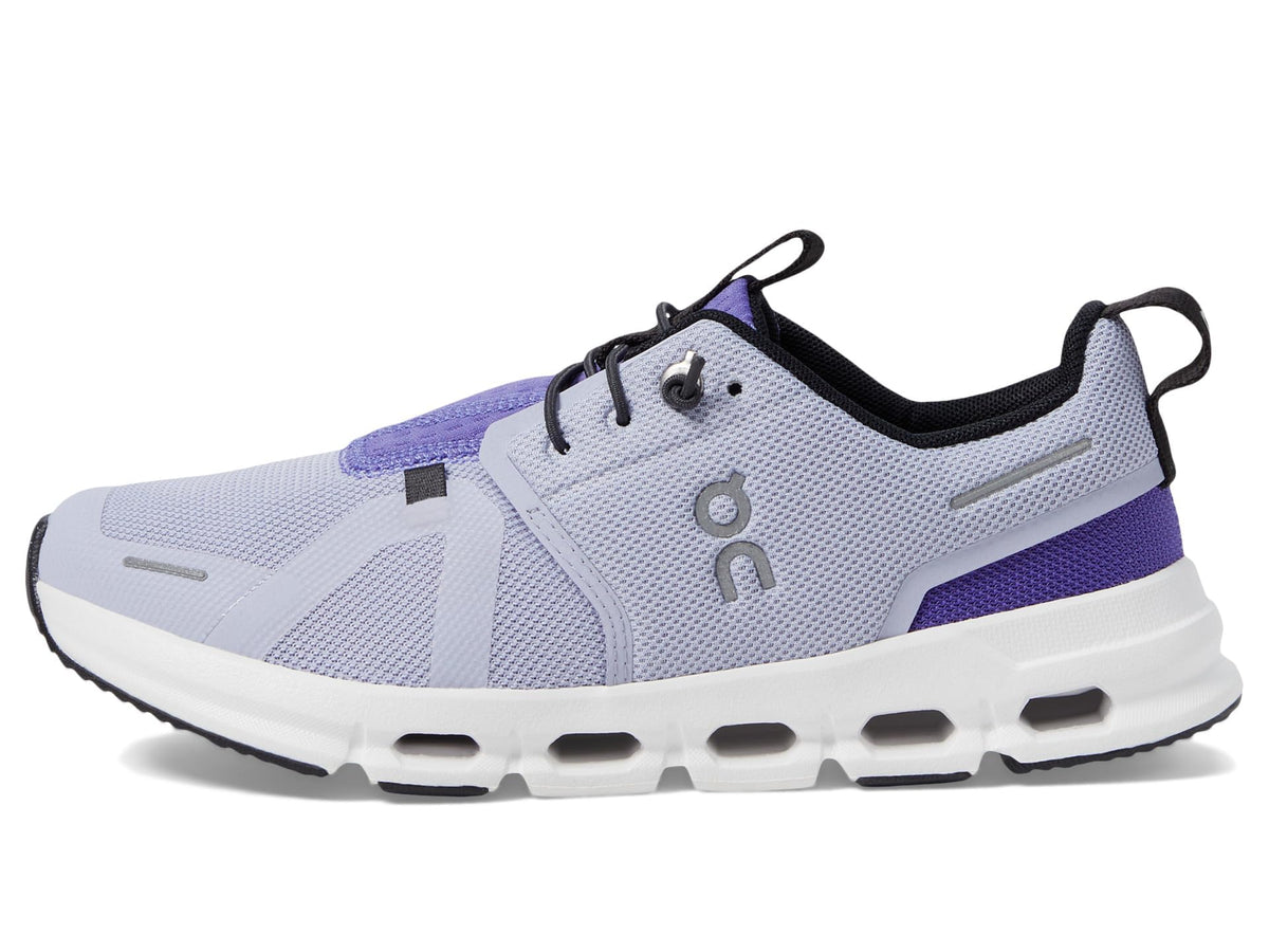 On Kids Cloud Sky (Big Sneaker, Nimbus/Blueberry, 4 US Unisex