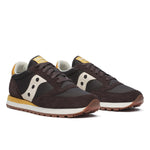 Saucony Men's Jazz Original Sneaker, Brown/Cream, 12