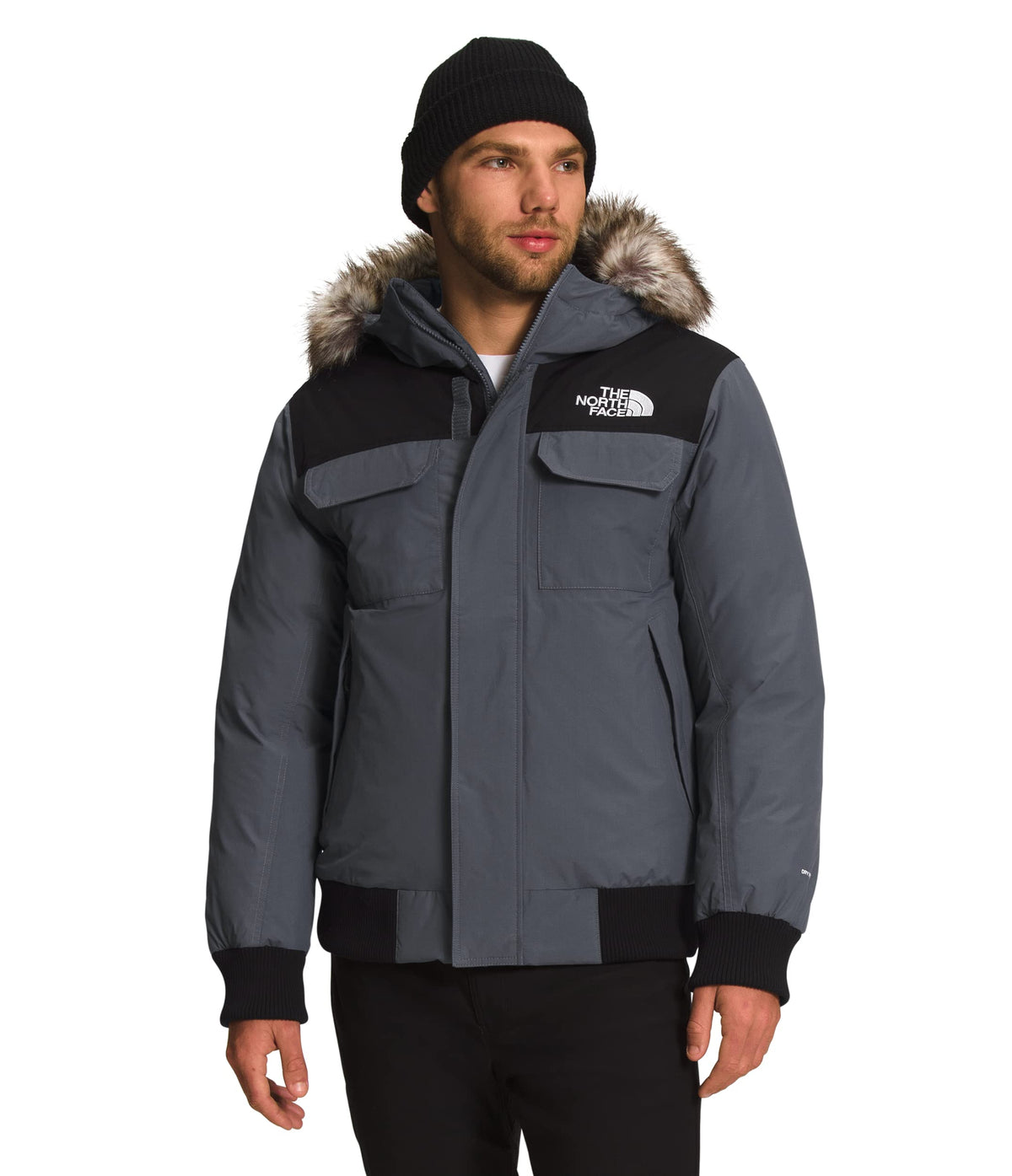 THE NORTH FACE Mcmurdo Bomber Mens Jacket Vanadis Grey Sz L