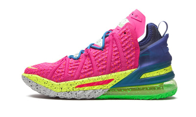 Nike Mens Lebron 18 DB8148 600 Los Angeles by Night - Size 11