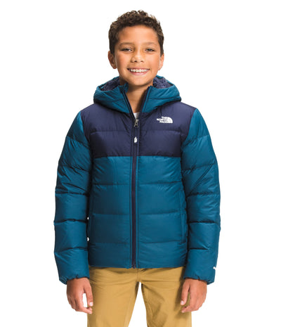 The North Face Youth Moondoggy Hoodie, Monterey Blue, XXS