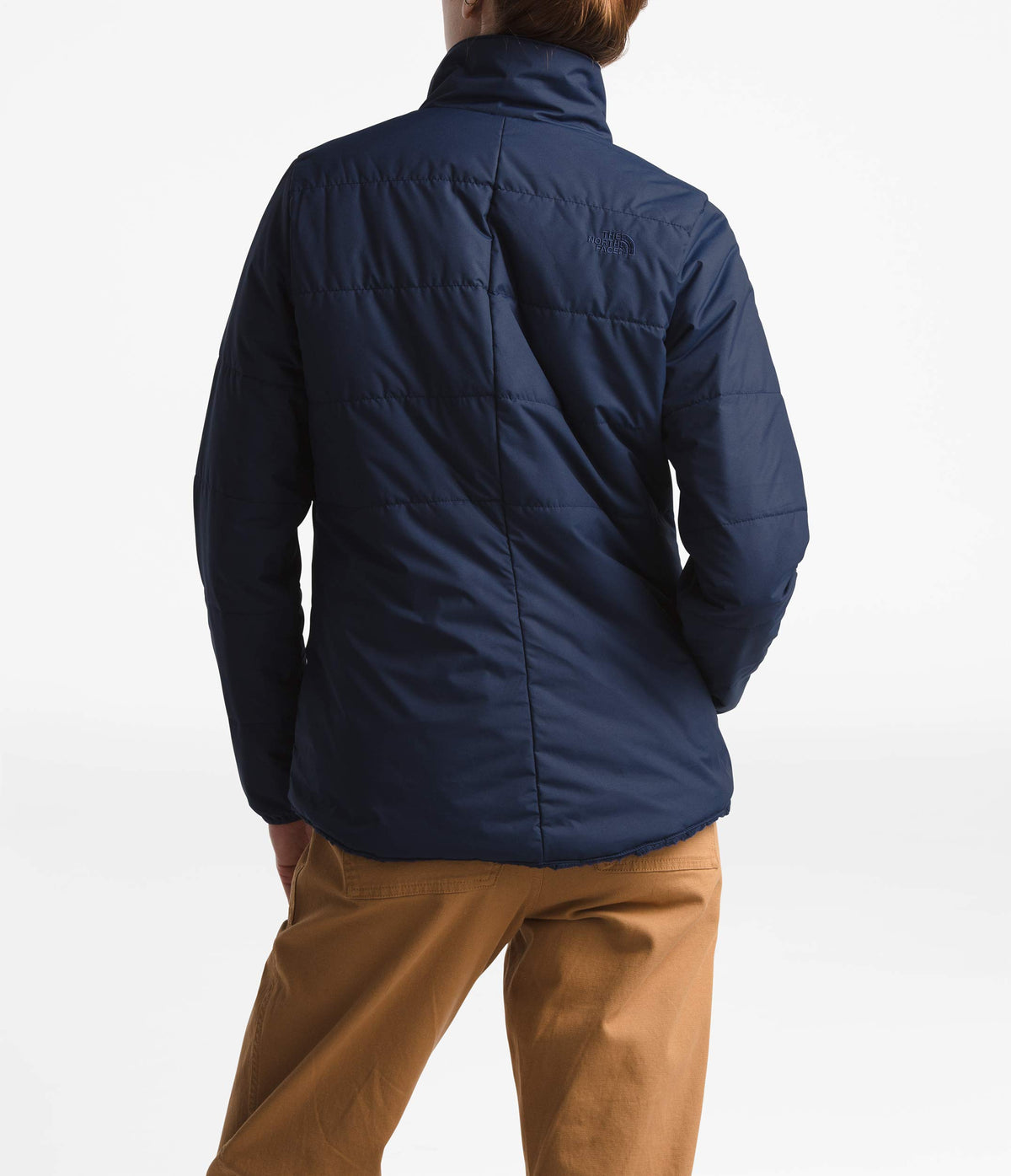 THE NORTH FACE Women's Merriewood Reversible Jacket Small Montague Blue