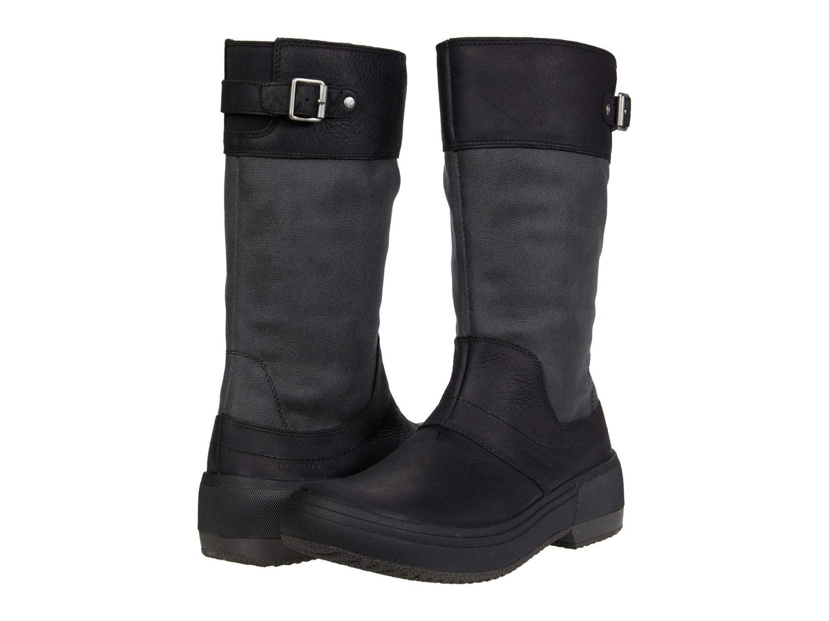 Merrell Haven Tall Buckle Waterproof Blackout 9.5 M