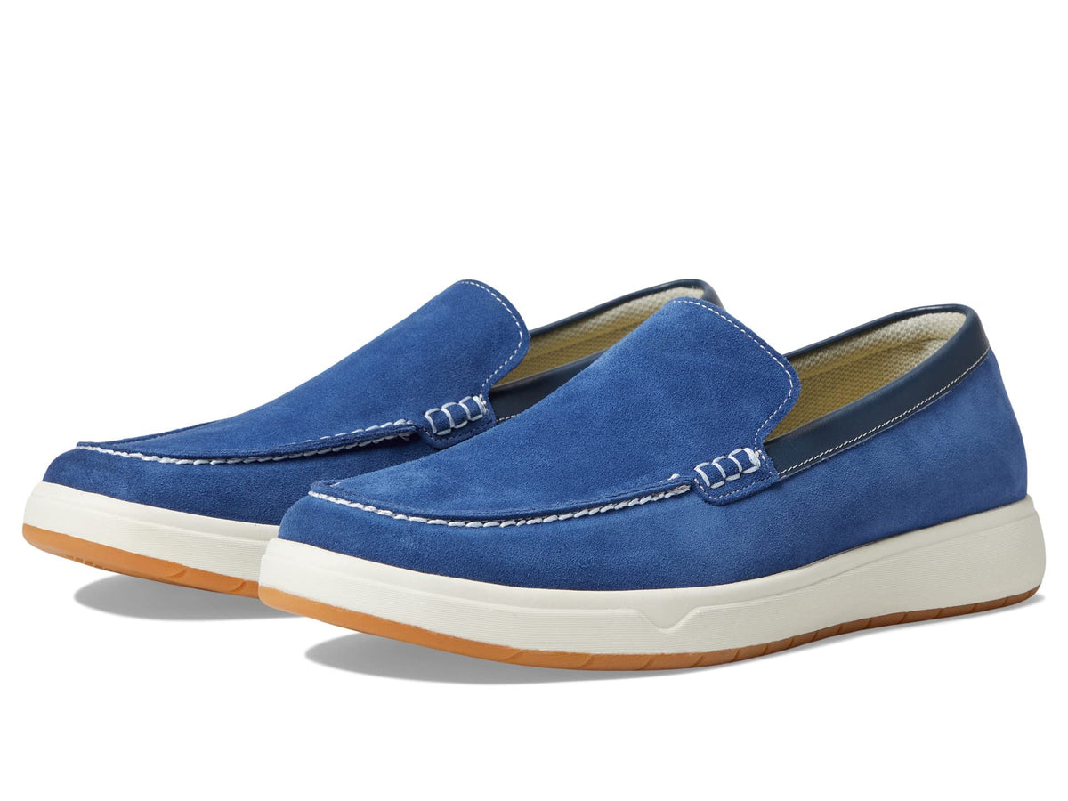 Florsheim Heist Moc Toe Venetian Loafer Mens Slip On 12 DM US Blue