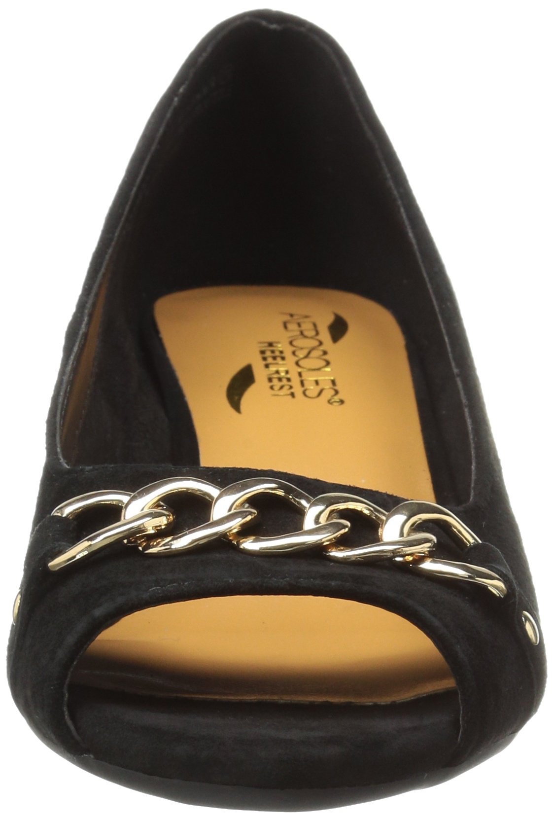 Aerosoles Women's Made of Honor Dress Pump 5.5 Black Suede