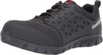 Reebok Men's Rb4038 Sublite Cushion Work Athletic Composite Toe Shoe Grey Safety 10.5