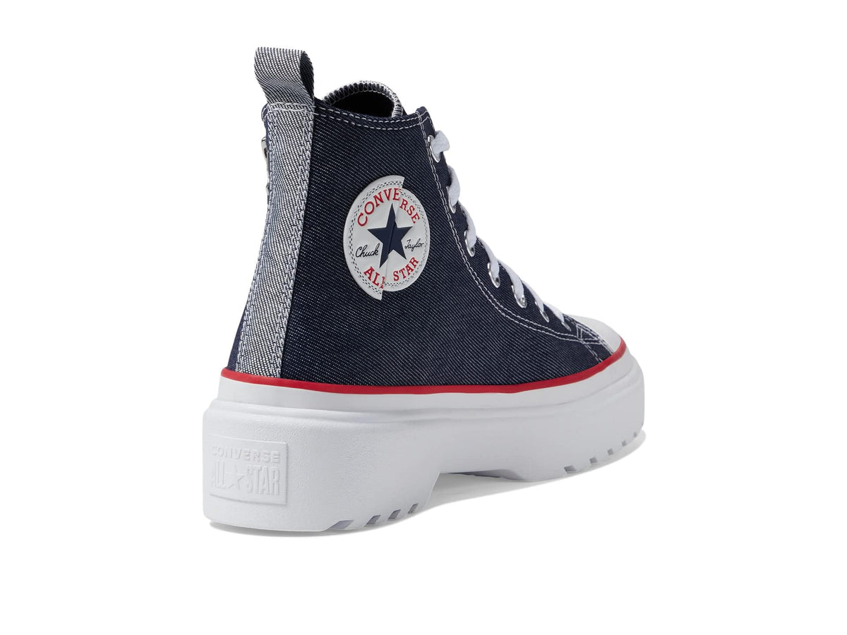 Converse CTAS Lugged Lift Hi (Big Kid) Obsidian 5 Big Kid M